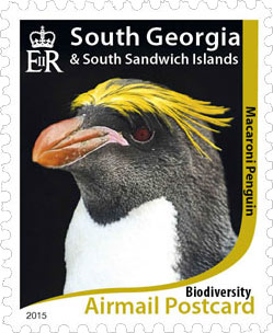 Macaroni penguin Stamp