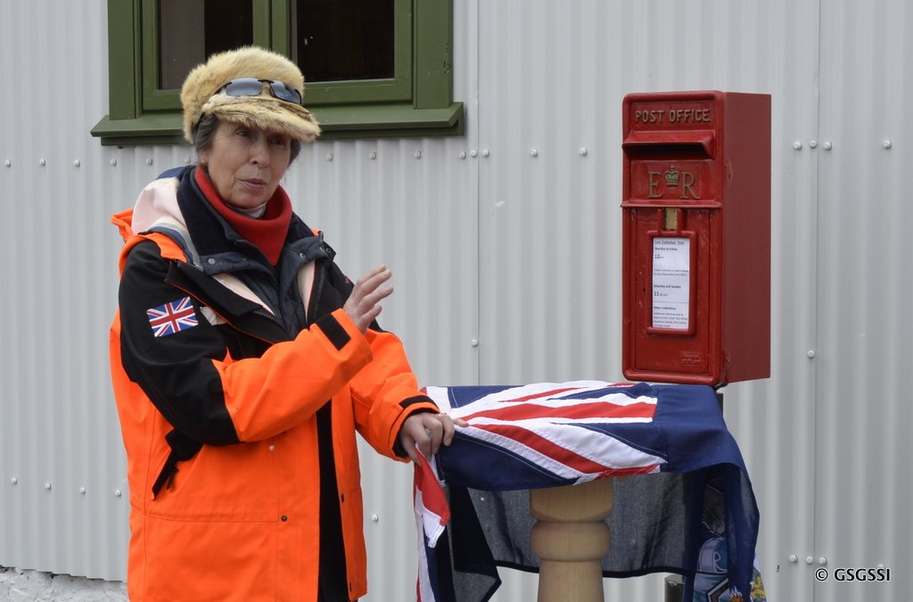 Her Royal Highness The Princess Royal officially opens new Post Office.